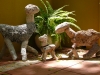 Coral stone animals