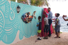 Wall at City beach