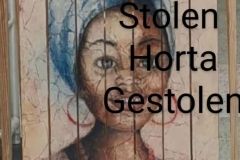 Stolen artwork Girl, made by Merly Trappenberg