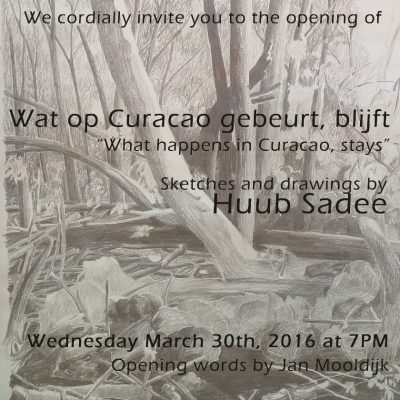 Huub Sadee in Curacao