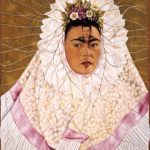 Frida Kahlo, “Diego on my mind” (Selfportrait as Tehuana), 1943. © 2021 Banco de Mexico Diego Rivera Frida Kahlo Museums Trust, Mexico DF c/o Pictoright Amsterdam 2021. Frida Kahlo, “Diego on my mind” (Selfportrait as Tehuana), 1943. © 2021 Banco de Mexico Diego Rivera Frida Kahlo Museums Trust, Mexico DF c/o Pictoright Amsterdam 2021.