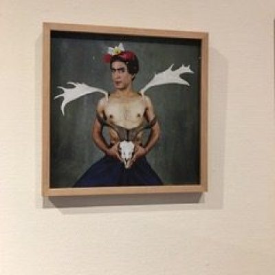 Photo by Diana Blok in the exhibition Frida Kahlo & Diego Rivera (2021).