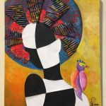 Suzet Rosaria, 'Me, myself and I', mixed media.