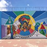 Suzet Rosaria, mural in Suffisant (2021).