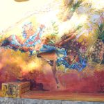 Francis Sling, 'Carpe Diem' (2021) in Penstraat, Curaçao.