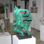 Godelieve Smulders. Exhibition 'Moveshon' (2021), in Curacao. Godelieve Smulders. Exhibition 'Moveshon' (2021), in Curacao.
