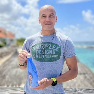 Garrick Marchena flask by D-Bottle Curaçao 2022
