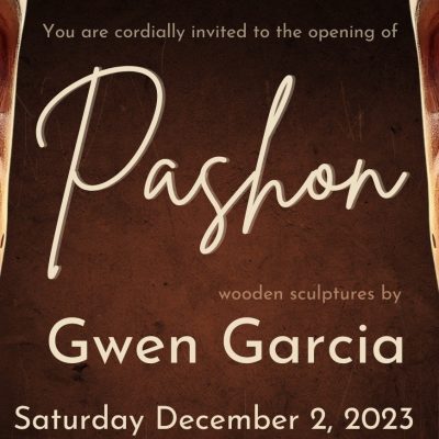 Invite exhibition woodcarver Gwen Garcia