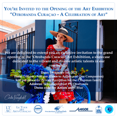 invite art show in curacao